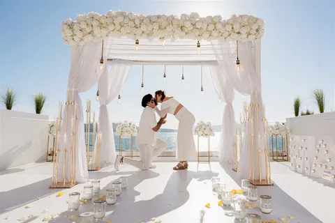 Santorini proposal planner gazebo